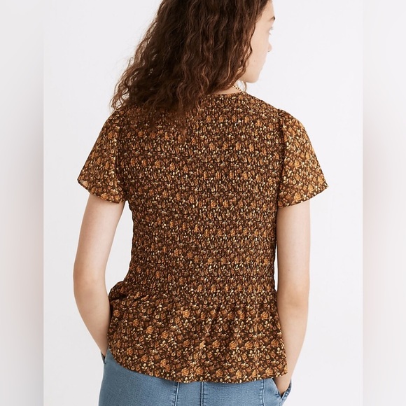 Madewell Peplum Top - Picture 2 of 6
